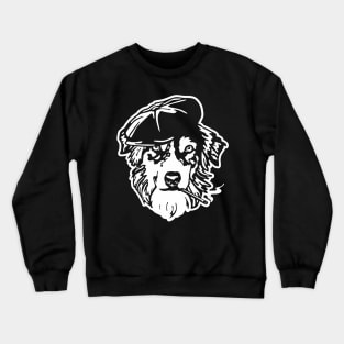 Australian Shepherd Wise Guy Crewneck Sweatshirt